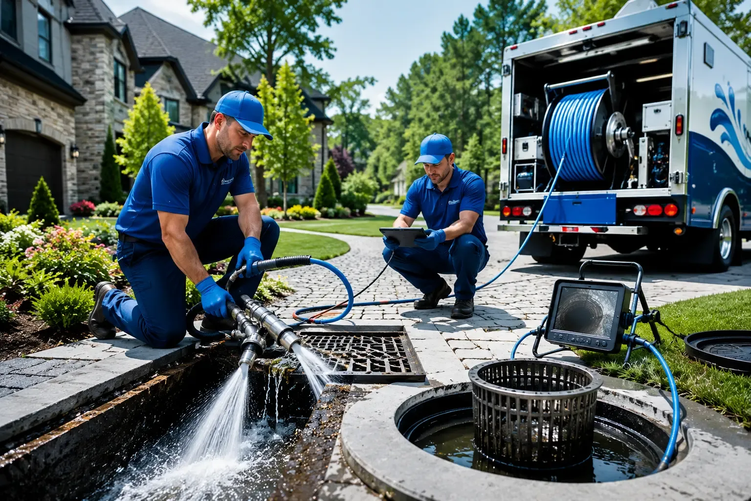 Local outdoor drain cleaning professionals in Southampton, MA